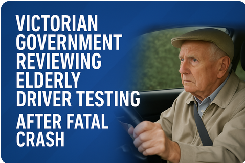 Victorian Government Reviewing Elderly Driver Testing After Fatal Crash
